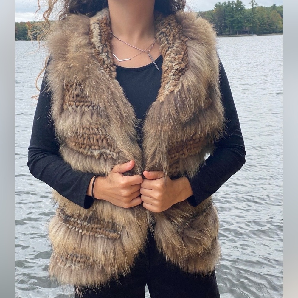 Linda Richards Fur Vest